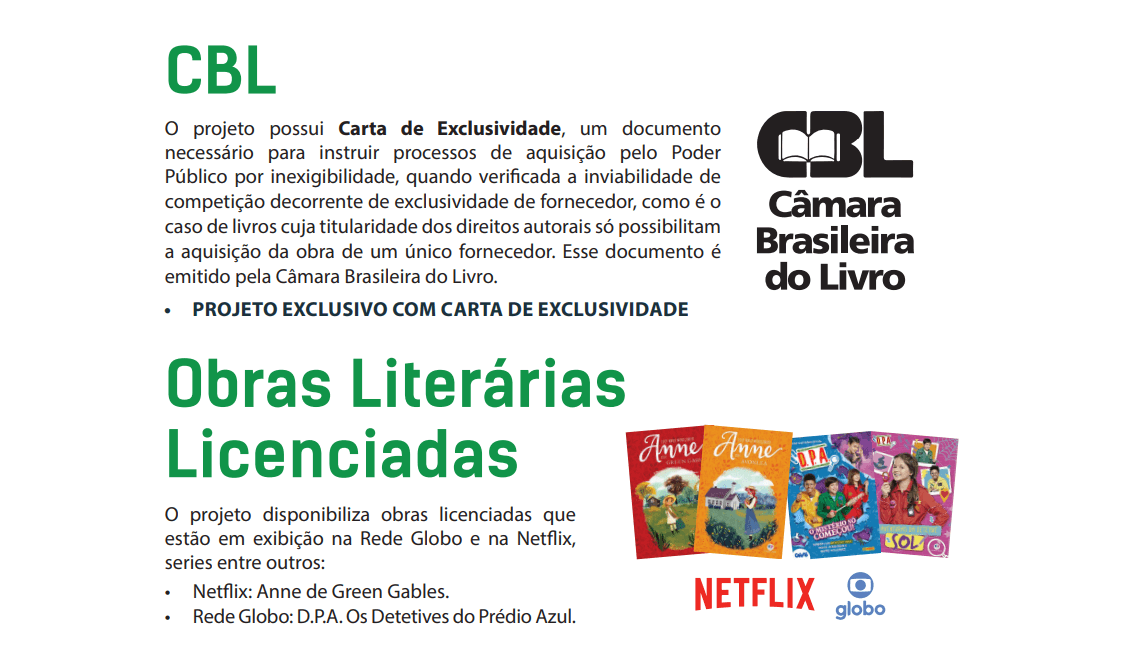 CBL e Obras Literárias